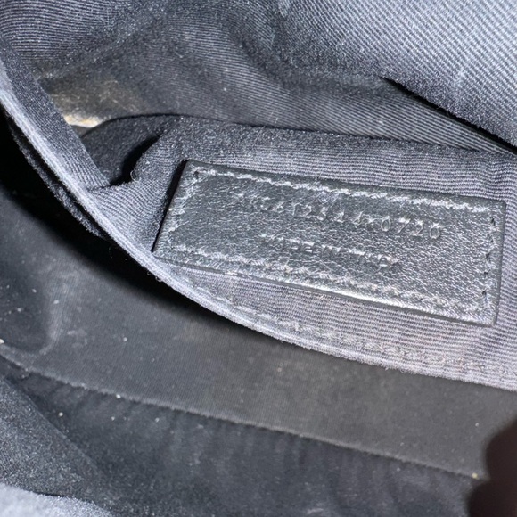 Saint Laurent Lou Monogram Quilted Camera Crossbody Bag- Olive - Picture 7 of 10